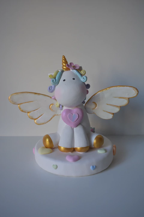 Adorno Ángel unicornio - comprar online