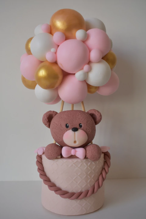 Globo aerostático con osito - comprar online