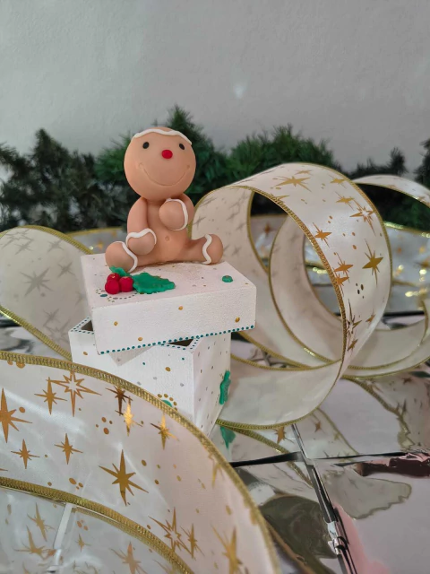 Cajita Muerdagos y jengibre