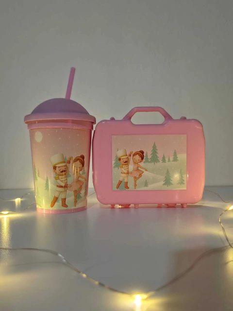 Pack Valija y vaso Navideño