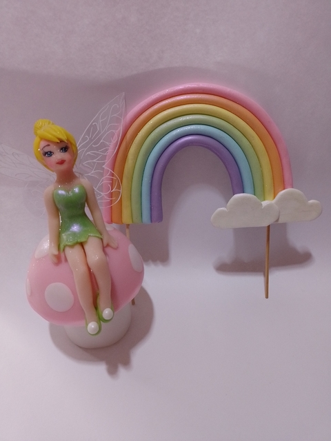 Campanita con arcoiris