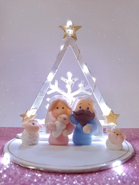 Pesebre con luz