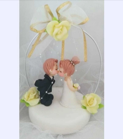 Adorno pareja de novios