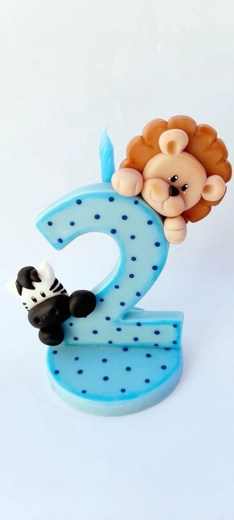 Vela Animalitos selva