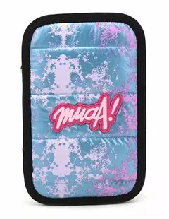 Cartuchera Muaa Puffer Metalizada - comprar online
