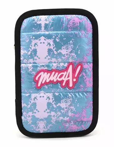 Cartuchera Muaa Puffer Metalizada - comprar online