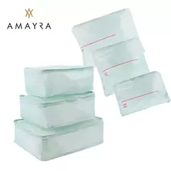 Organizador de viaje Amayra set x 6 67101 - comprar online