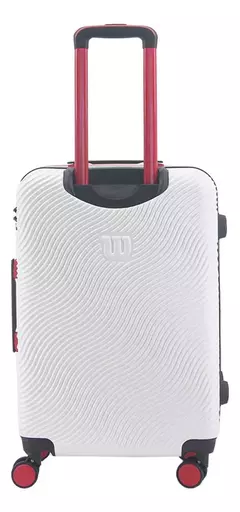 Valija rigida Wilson blanca - comprar online