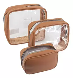 Portacosmeticos Neceser triple Amayra - In Flux