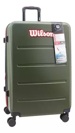 Valija rigida WIlson verde oscuro - comprar online
