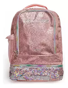 Mochila Zaphir Glitter Rosa - comprar online