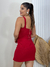 Vestido - Cinta decote V - Loja Laiuz - Moda Feminina
