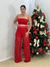Imagem do Conjunto Cropped e Calça Arrastão