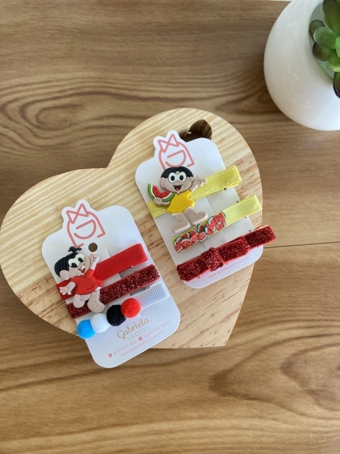 HAIR CLIPS MÔNICA E MAGALI