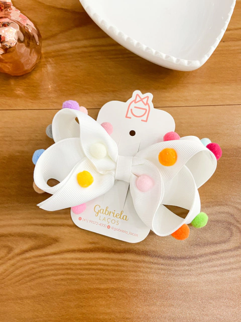 LAÇO GABRIELA POMPOM G