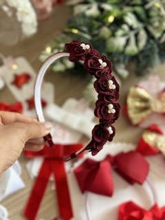 TIARA FLORES LUXO - loja online