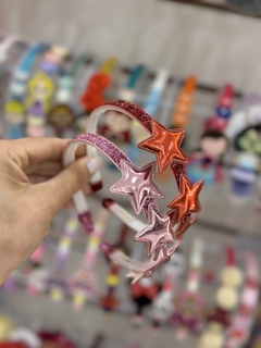 TIARA ESTRELA METALIZADA - comprar online