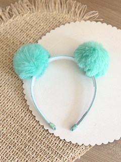TIARA POMPOM URSO - Gabriela Laços