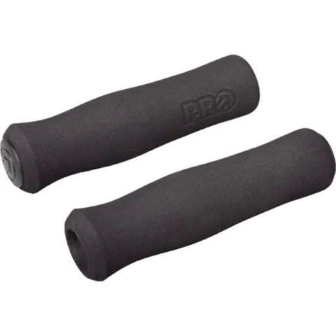 Manopla Ergonomic Sport 133mm Preto 34,5mm Espuma Slim com Plug
