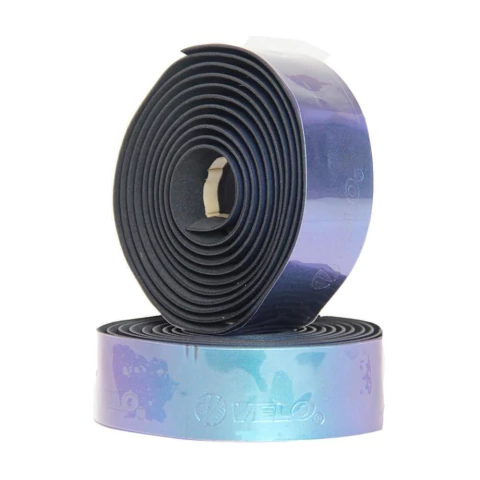 Fita de Guidão VLT-7109 PU Shockproof Oli Slick Par com Tampas