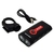 Farol Luz Dianteira 2 Leds 900 Lumens Alumínio 3 Funções Bateria USB Preto - comprar online