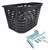 Cesta Urbana Retro Vintage Grande com Suporte 18L até 10kg - comprar online