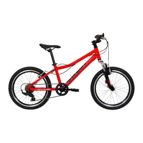 Bicicleta Wild Xs 7 Marchas Aro 20 Vermelho com Suspensão 2025