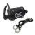 Transbike para Santa Antonio Eixo 9mm Suporte para Grade de Vigia Preto com Tranca
