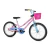 Bicicleta Barbie Aro 20 Rosa/Azul Infantil Aro de Alumínio com Cesta