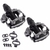 Pedal PD-M520L Clip Preto de Encaixe e com Tacos