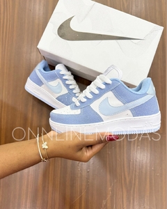 AIR FORCE GLITER AZUL