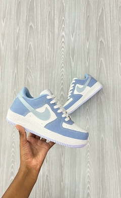 AIR FORCE GLITER AZUL na internet