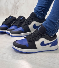 JORDAN LOW AZUL PRETO E BRANCO - comprar online