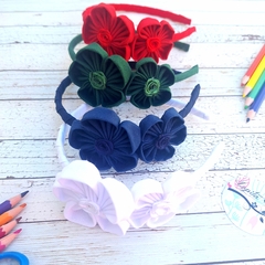 VINCHA FLOR & ROCOCO X 6 - comprar online