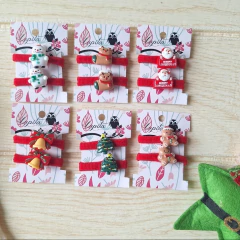 Colitas aplique navidad x 6 pares en internet