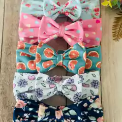 VINCHA TELA MOÑO x 6 un - comprar online