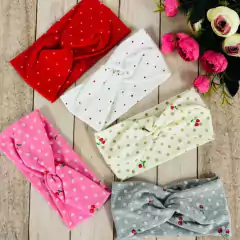 VINCHA DE TELA CRUZADA X 6 - tienda online