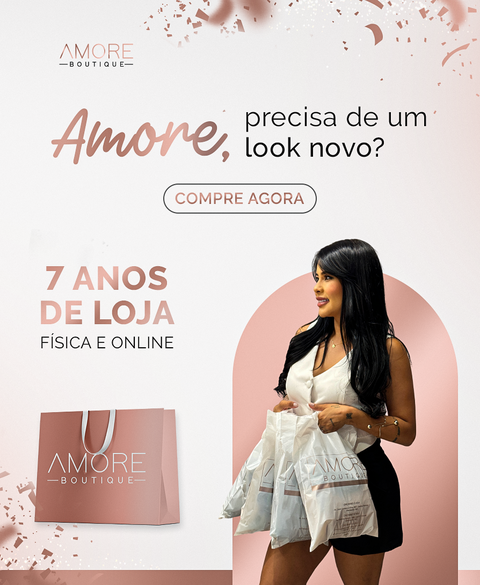 Imagem do banner rotativo Amore Boutique