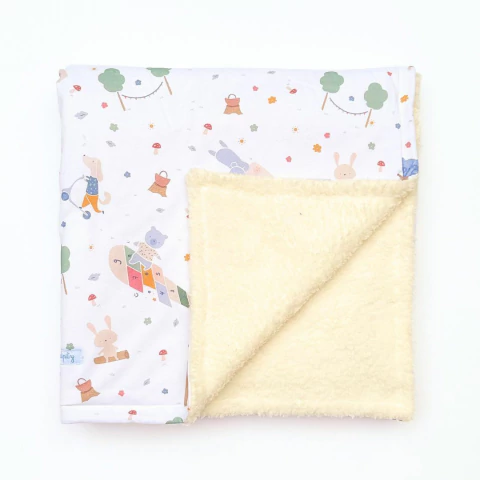 Manta de Corderito ~ Encanto 'Plaza' - comprar online