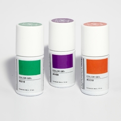 Kit x3 Secundarios - Esmalte Semipermanente COLOR GEL MANICURIE