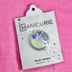 Polvo Cromado - Aurora Tornasol violeta #2 - ManiCurie