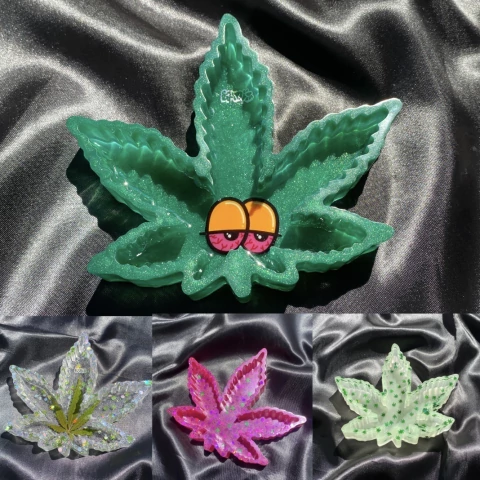 cinzeiro folha personalizado - comprar online