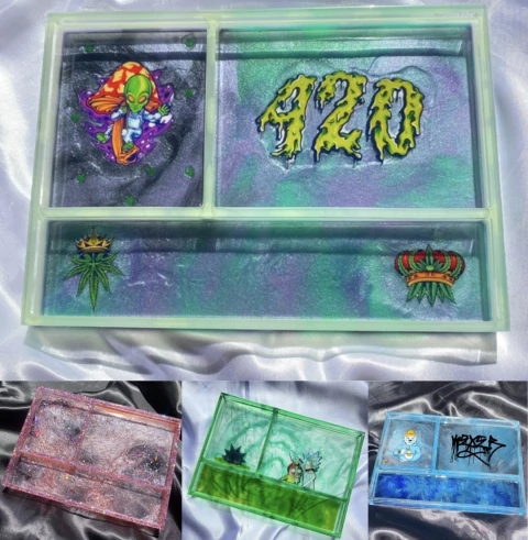 bandeja personalizada com divisórias - comprar online