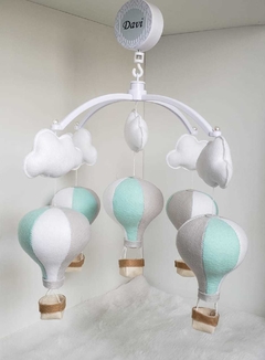 Móbile Musical Giratório Balões Verde, Balão na internet
