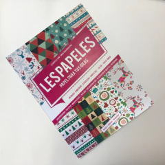 Les Papeles - Block - Xmas - Aprox A4 - 80 grms - origamiteca