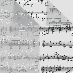 Tesel Tinta - Partitura B&W - Translucent