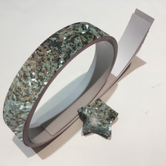 Les Papeles - Cintas - Glitter Acuamarine - comprar online