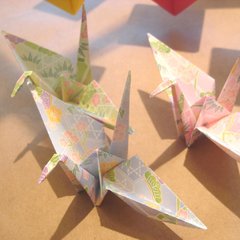Flores de invierno - Ciruelo, pino y bambú - origamiteca