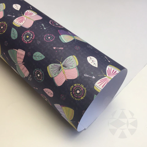 Papel Picado - Fly Butterfly - Pliego - 120 grms