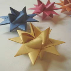 Estrella de Fröbel - origamiteca